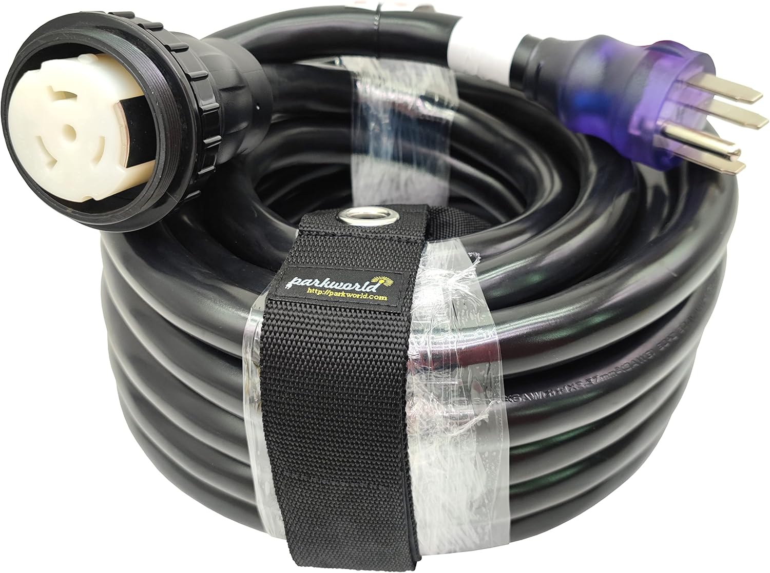 Parkworld RV Shore Power 50A Extension Cord Adapter, NEMA