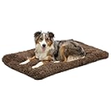 MidWest Homes for Pets Large QuietTime Deluxe Coco Chic Pet Bed, Ultra-Soft & Overstuffed, Machine Washable, Fits 42-inch Crate