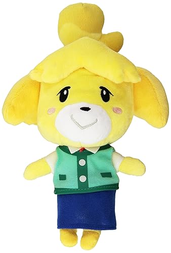 Little Buddy USA Animal Crossing New Leaf Isabelle/Shizue 8"" Plush, Multi-Colored, Standard (1307)