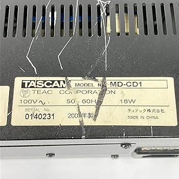 Amazon.co.jp: TASCAM TEAC タスカム ティアック MD-CD1 業務用