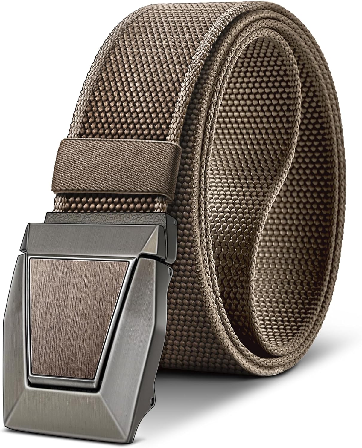 KEMISANT Stretch Belt Men-Adjustable Tactical Work Belt Gift For Men Rigger Heave Duty-Fun Buckle