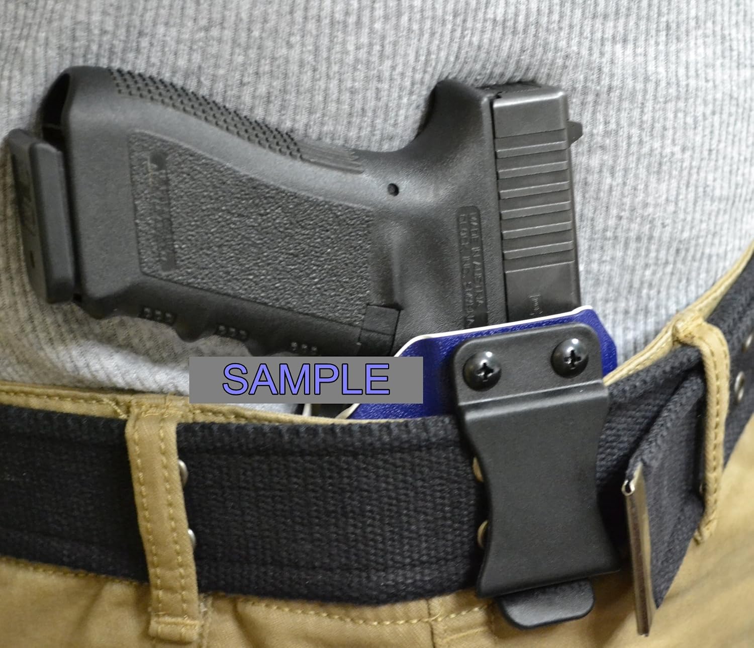 Kydex Holster Belt FOMI Quick Clips for IWB/OWB Sheath/Gun Holster Making with Replacement Hardware 1.5" or 1.75"- Slotted Binding Posts/Chicago Screws. Made in USA