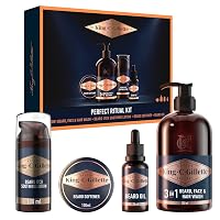 King C Gillette Kit Rituale Da Uomo, Detergente