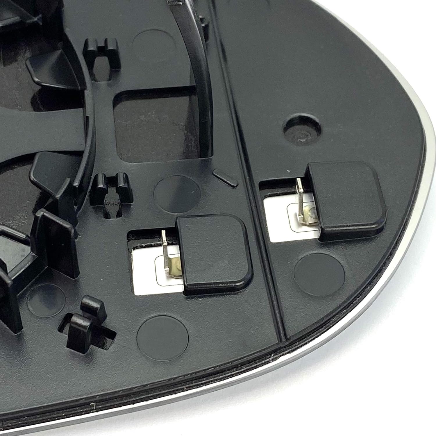 Spieg Driver Side Mirror Glass for 2012-2018 Audi A6 Quattro S6 Heated Glass with Backing Plate Left 4G0-857-535