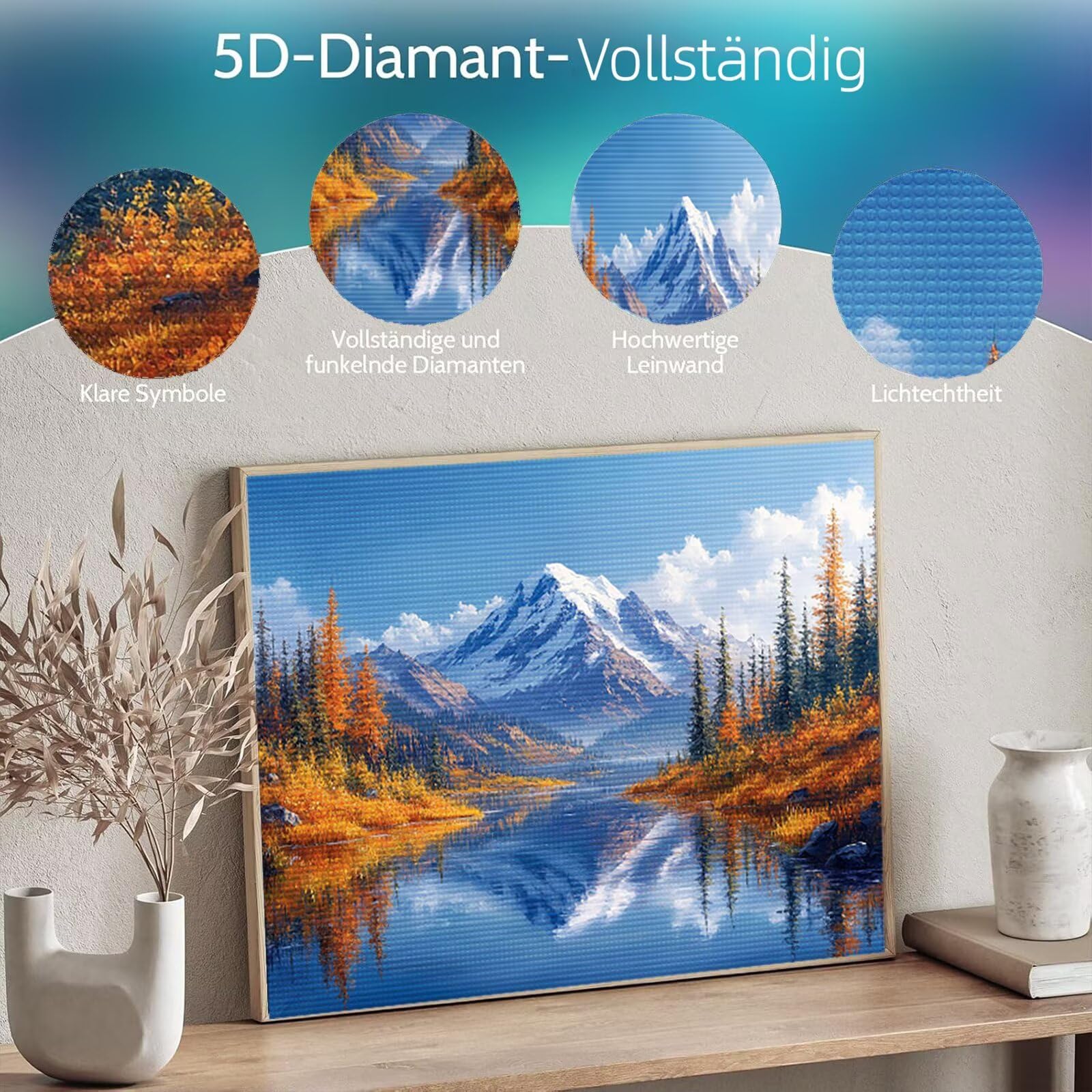 Mount Fuji diamentowe zestawy artystyczne dla dorosłych, zestawy do malowania diamentami 5D dla dorosłych, pełne wiercenie, zestawy artystyczne, DIY, haft krzyżykowy, sztuka, rzemiosło, sceneria