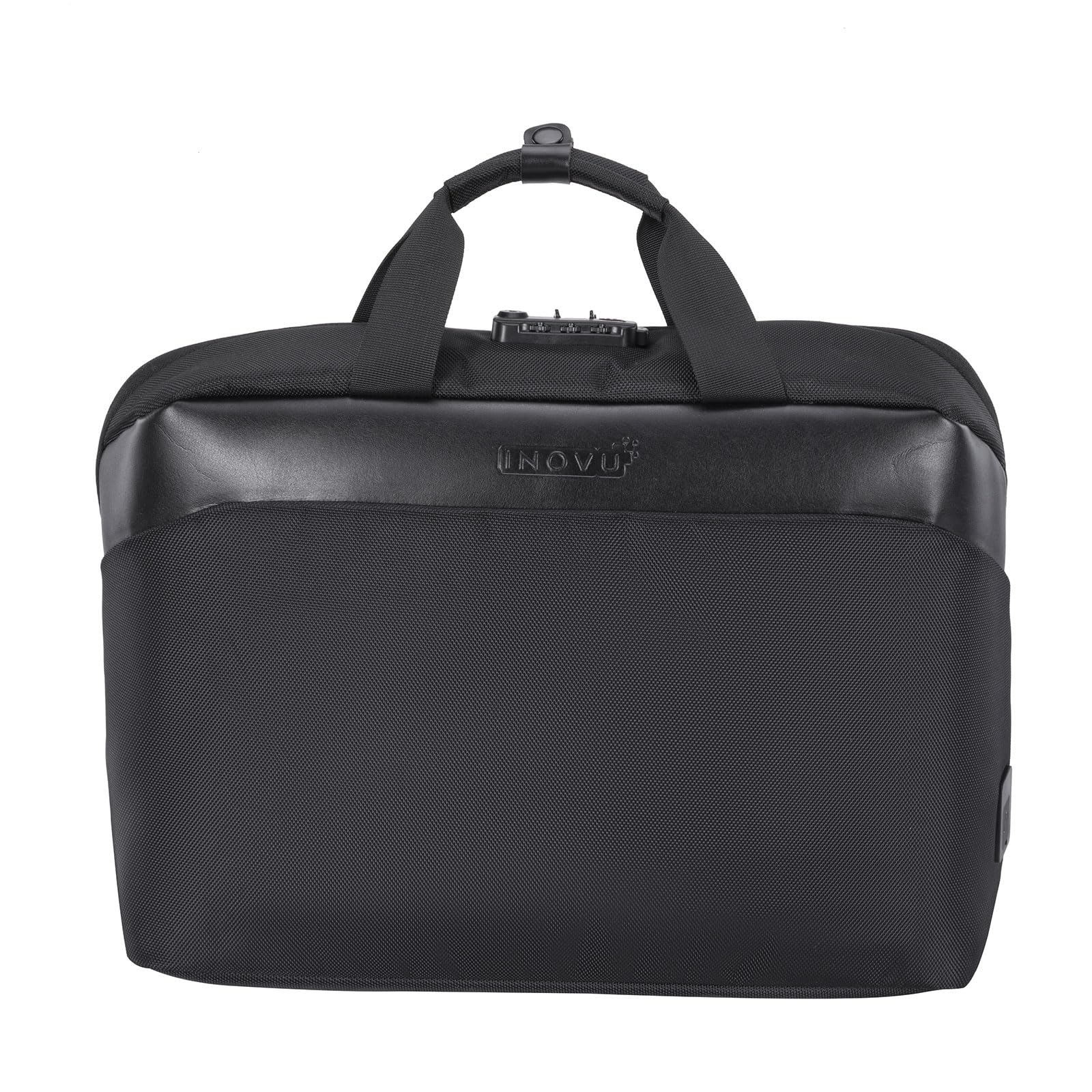 INOVU Sacoche Loop Pro (Noir) - Sacoche Compatible avec MacBook & PC Portable - 15/16 Pouces - Noir