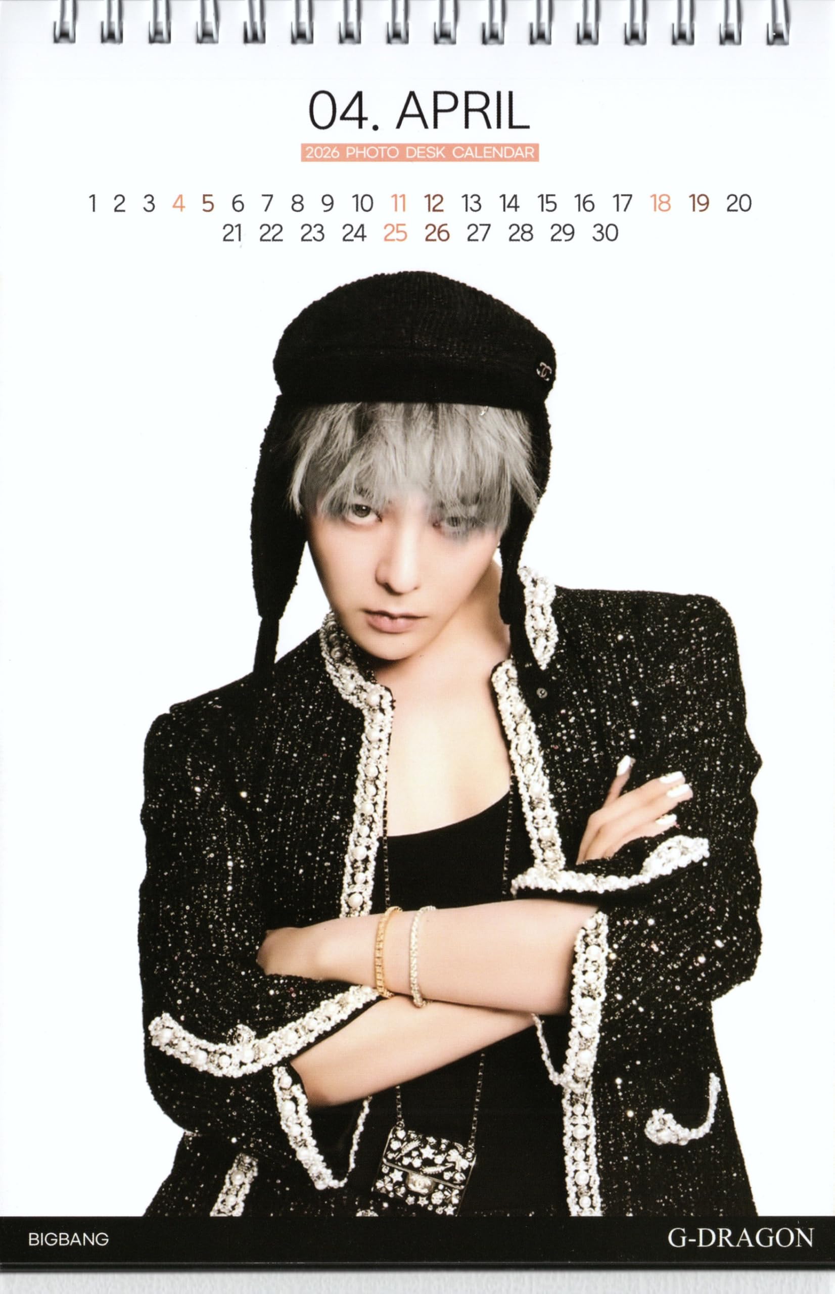 BIGBANG カレンダー BIGBANG ビッグバン 2026 2027 卓上 カレンダー DESK CALENDAR