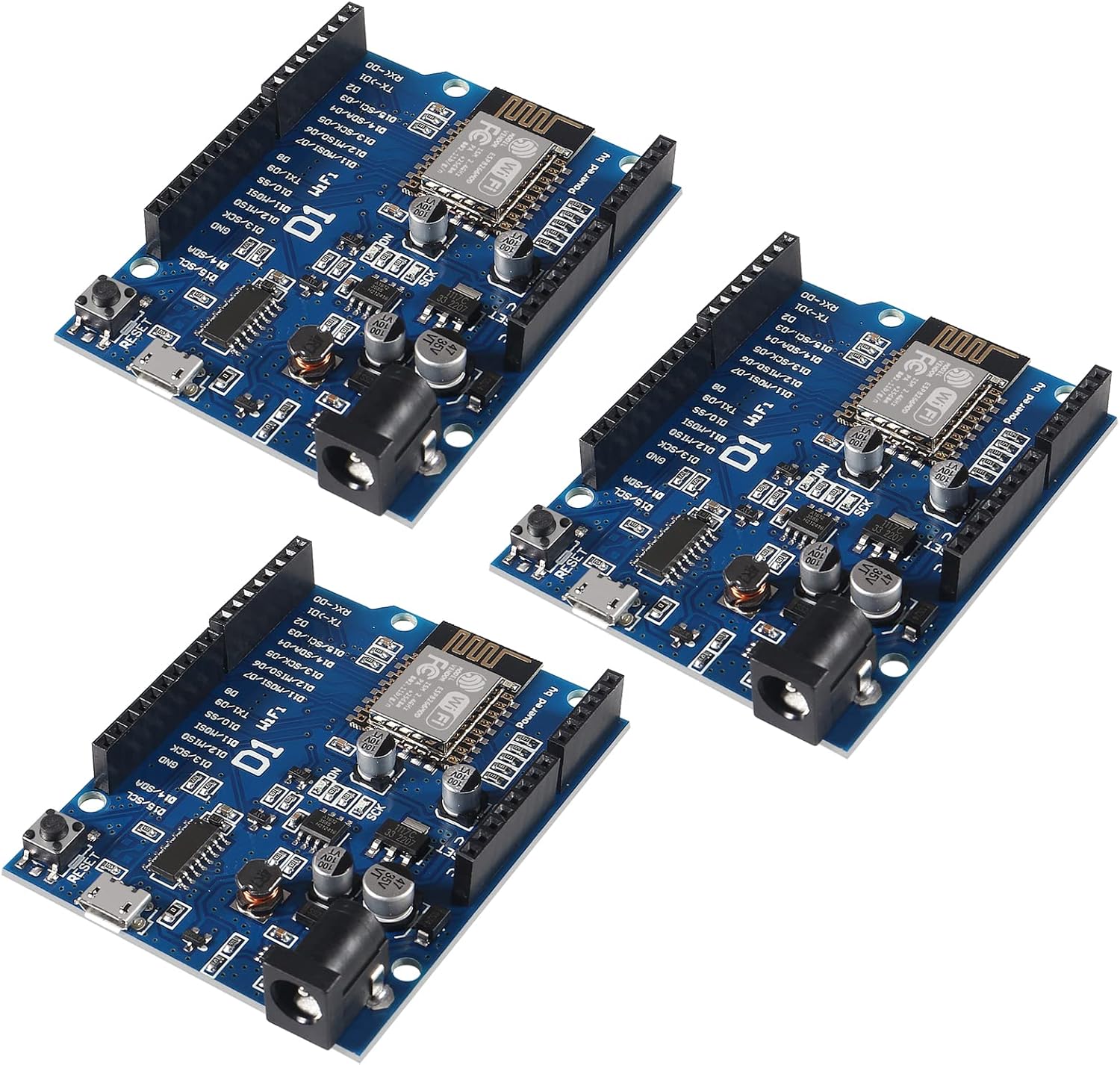 Amazon.com: DWEII 3PCS ESP-12E ESP8266 UART WiFi Wireless Shield for ...