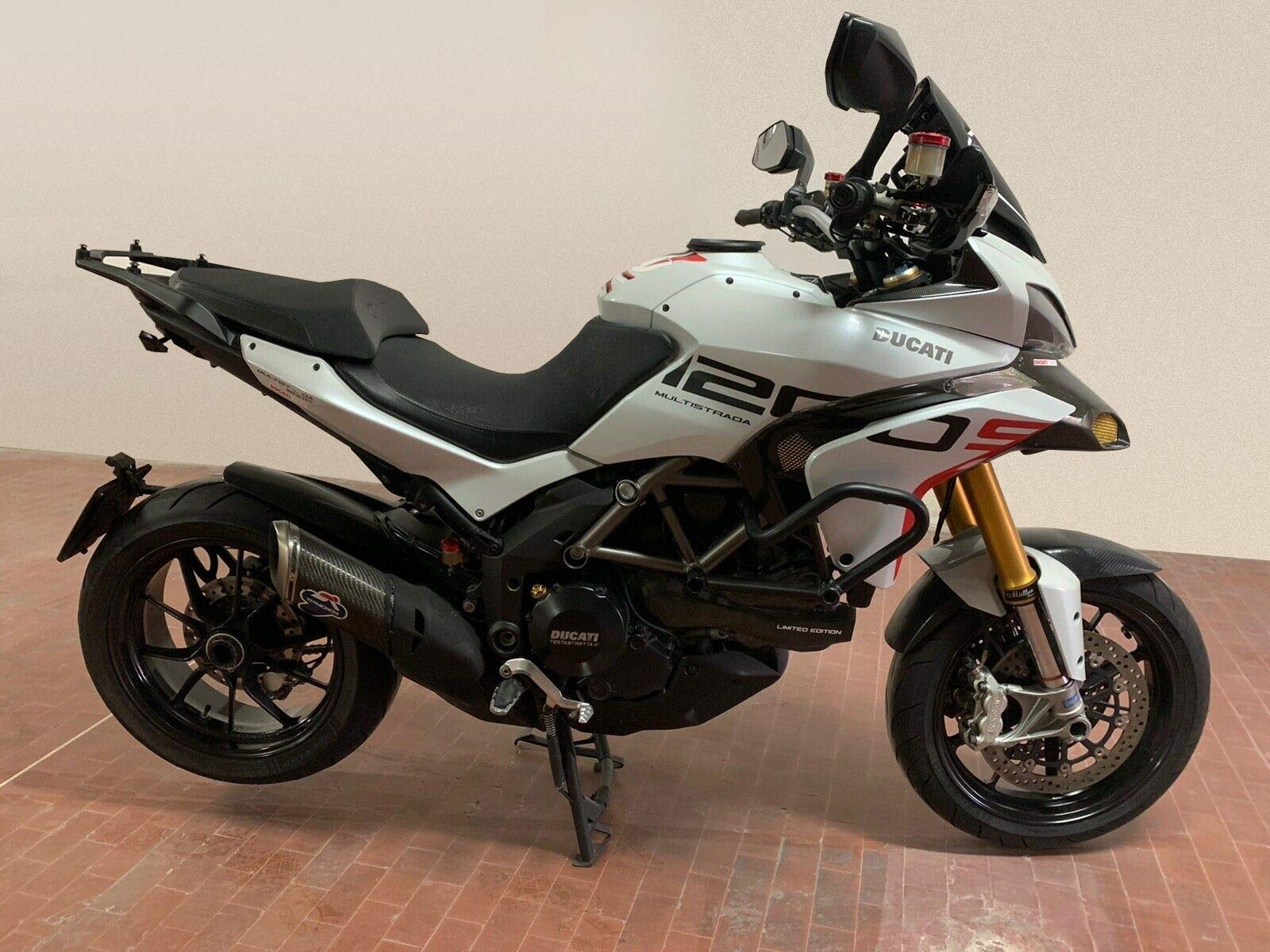 Stickers jantes moto fond de jante moto pour Ducati Multistrada 1100 1200 gris laminé - Canada