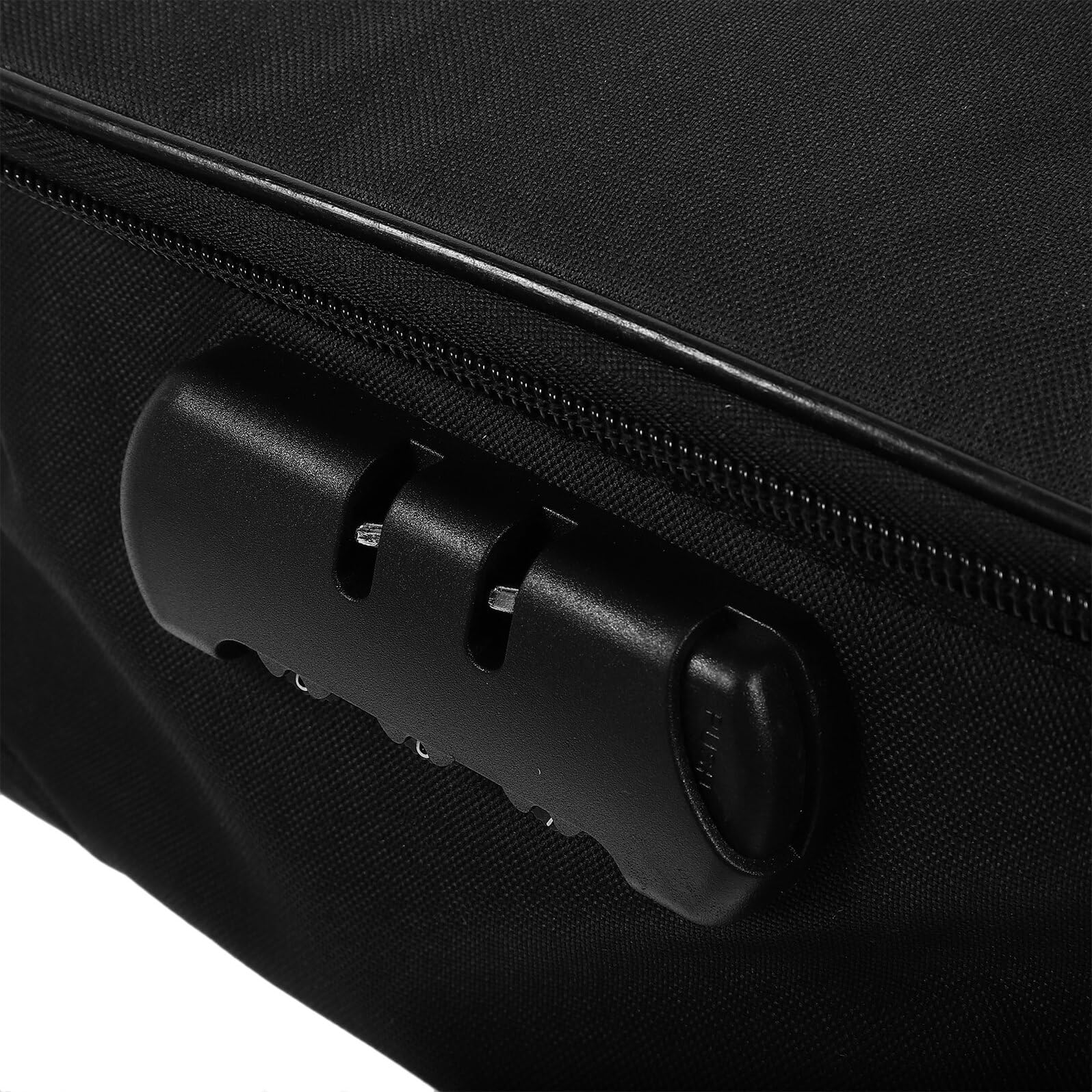 Nero Organizer per Documenti, Lucchetto, Multi Strato