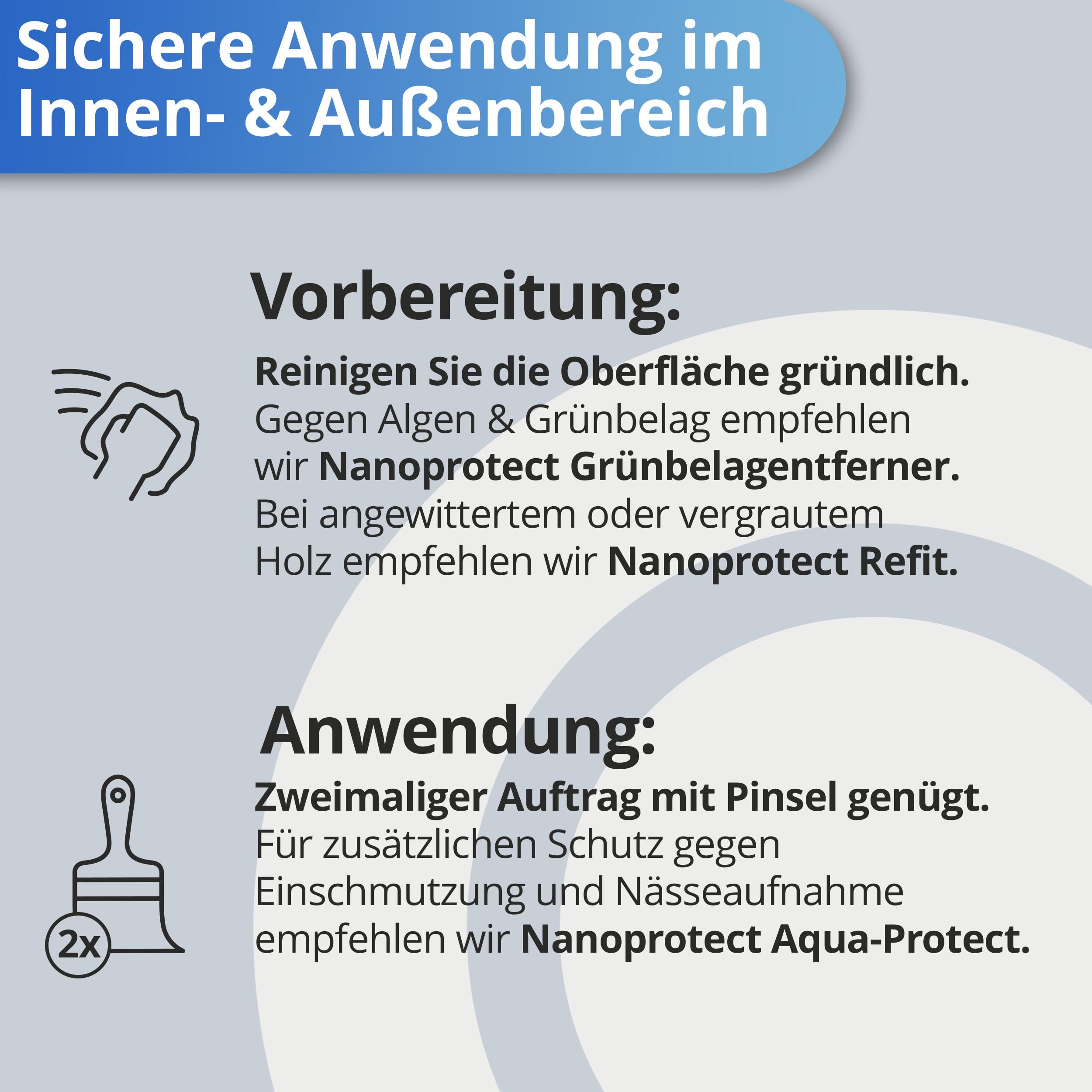 Nanoprotect UV-Protect | Holzöl | UV-Schutz | Witterungsschutz | Langzeitschutz gegen Vergrauung, Austrocknung und Rissbildung | 5 Liter | Natur - unpigmentiert | Für ca. 35-50 m²