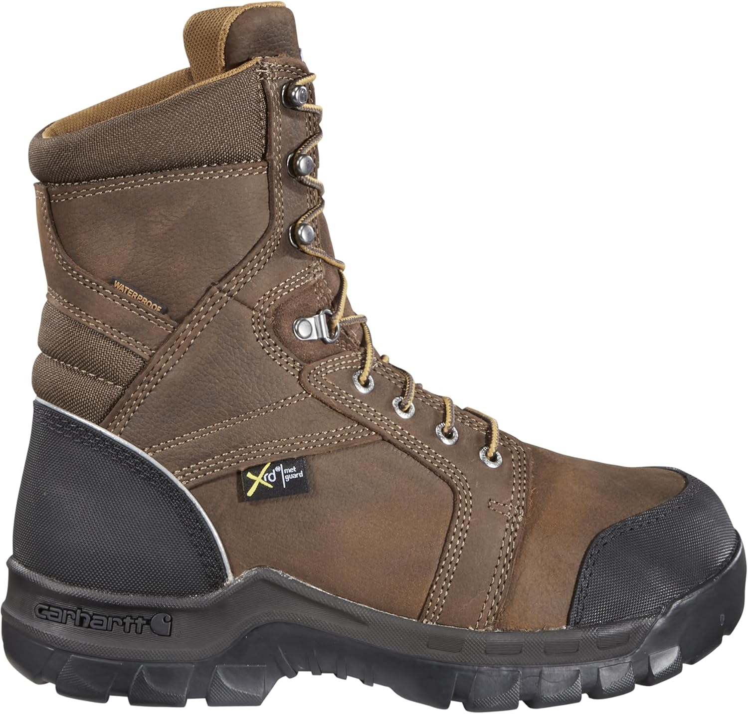 Carhartt Men's Rugged Flex Waterproof Met Guard 8" Composite Toe Work Boot - Image 2