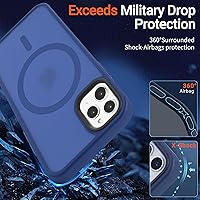 Vista 435 de Yriklso Strong Magnetic Case for iPhone 11 [Compatibilty with MagSafe] Protective Shockproof Cover Phone Case for iPhone 11 6.1" Frosted Purple