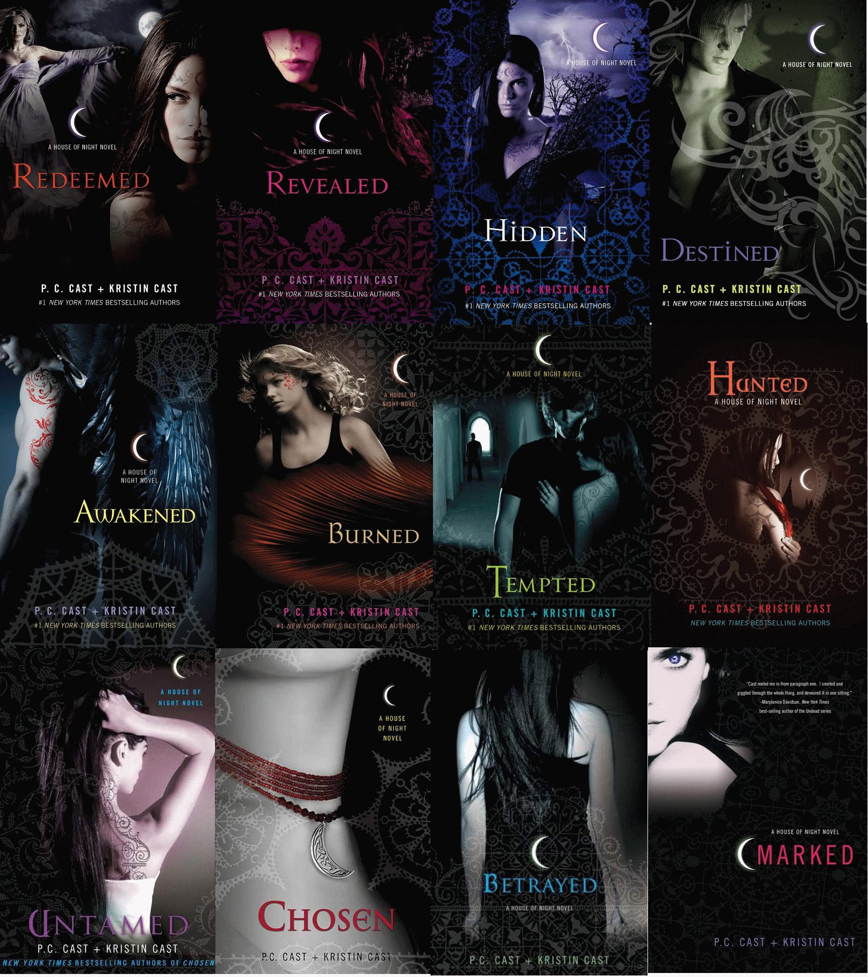 House of Nightシリーズ 全12巻セット The House of Night Full Series: Books 1-12 by P. C. Cast Kristen