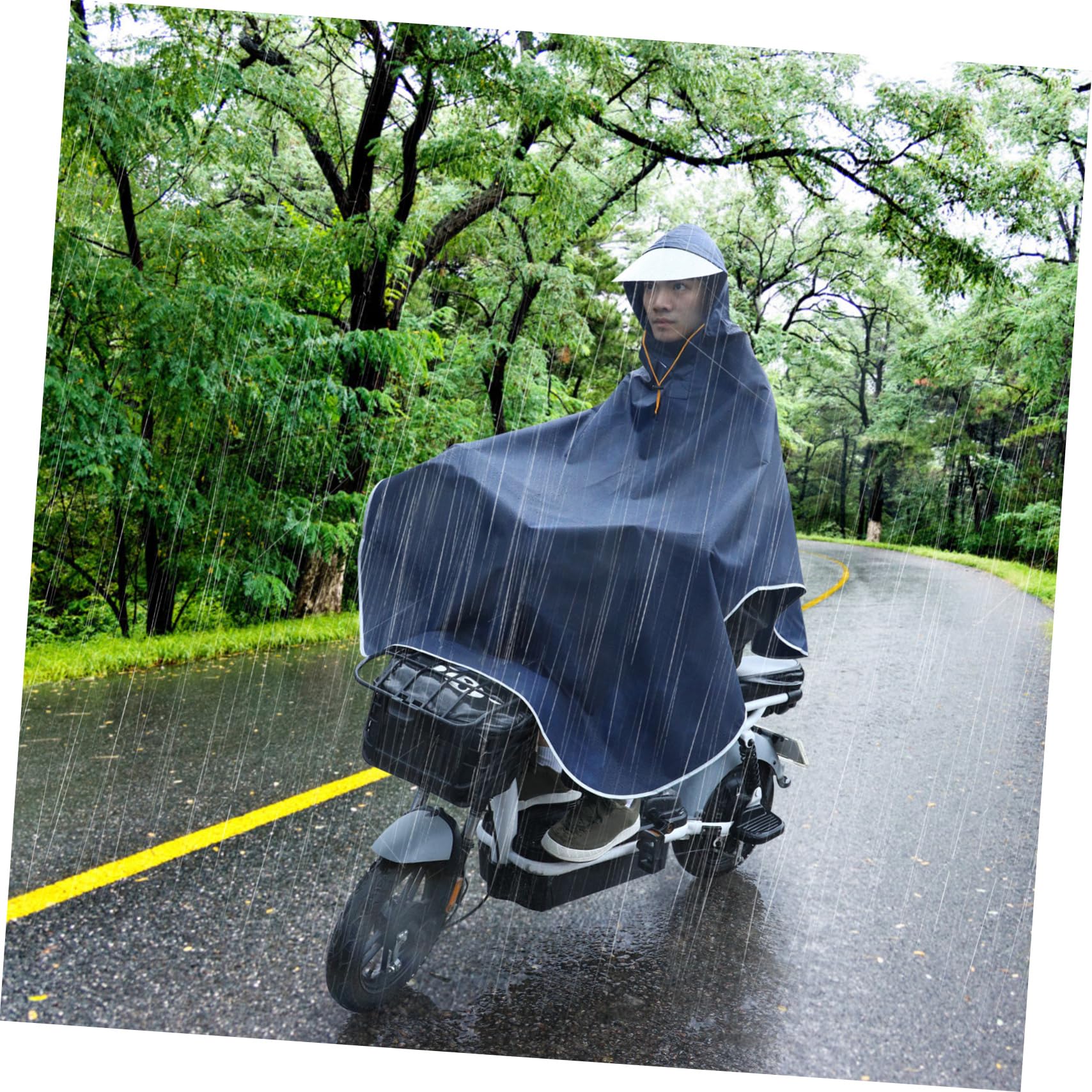 Gatuida impermeabile per bicicletta biciclette elettriche bike elettrica parapioggia per donne cappotto da pioggia poncho antipioggia da ciclismo impermeabile donne cappotto di pioggia