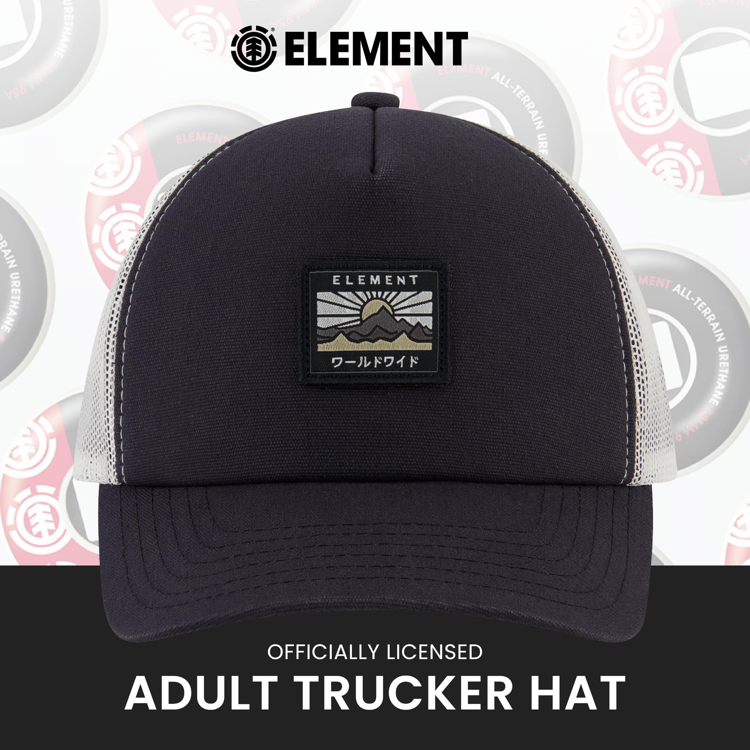 Element Element Trucker Hat, Adult Baseball Cap with Curved Brim - Casquette de Baseball - Mixte