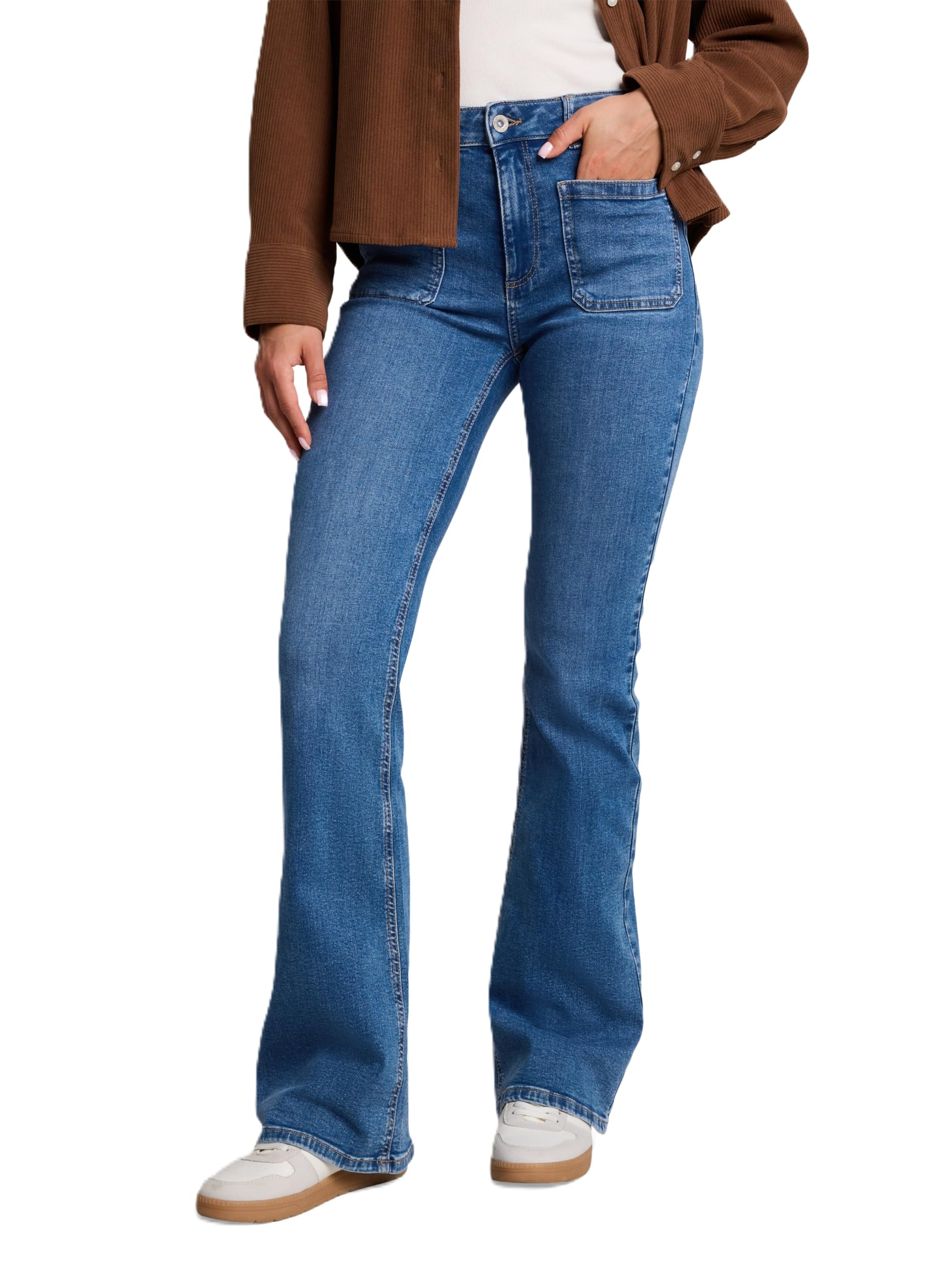 TOM TAILOR Damen TTSTELLA Bootcut Jeans