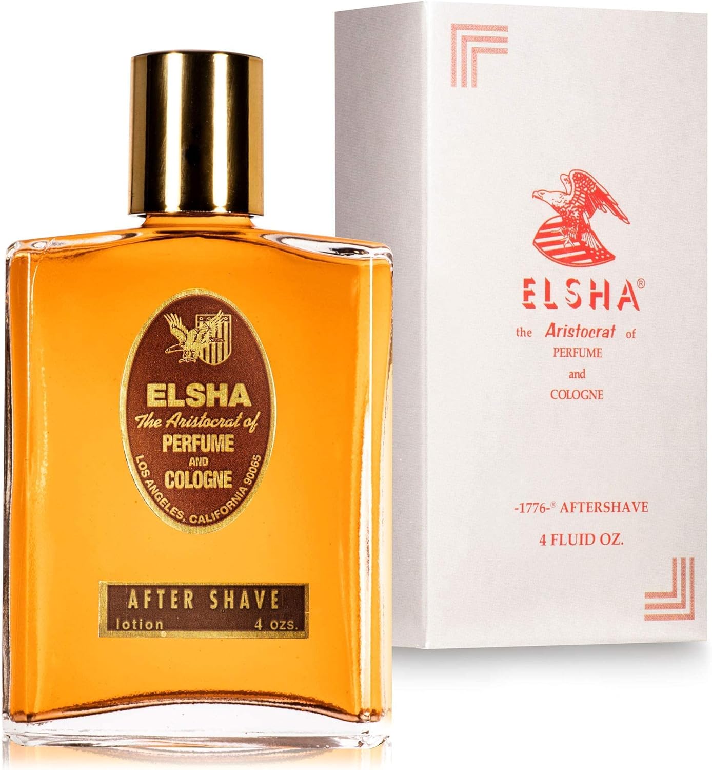 ELSHA Cologne (4oz) and Aftershave (4oz) Bundle