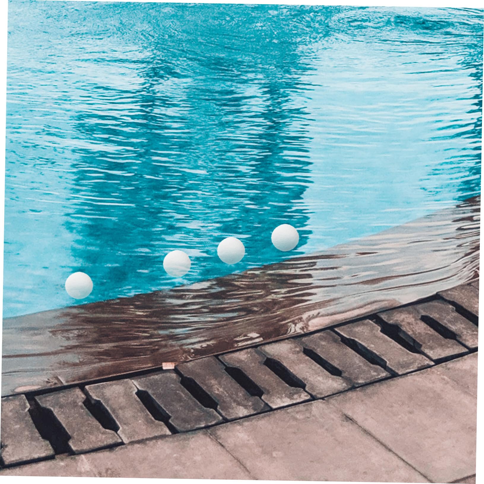 ibasenice 5 Ensembles Éponge Absorbante D'Huile Éponge Éliminatrice Boules De Piscine Éponge De Nettoyage pour Piscine Fournitures pour Aquarium Boules Filtrantes De 4 pièces * 5
