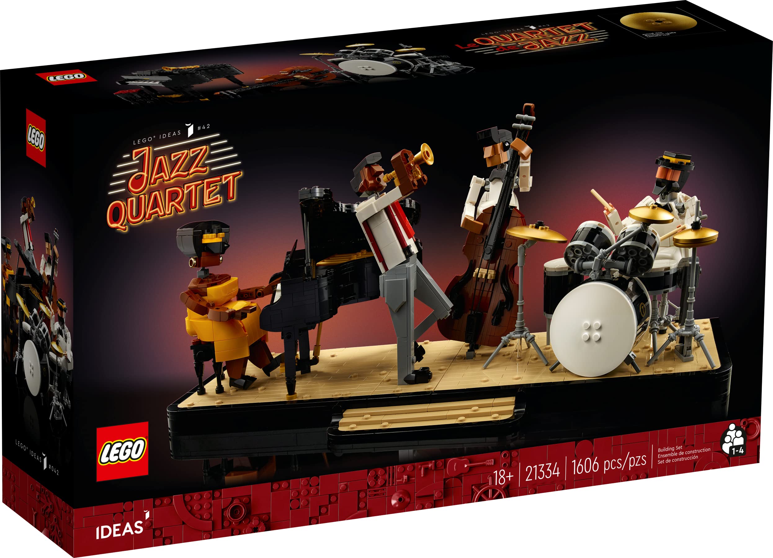 Lego Ideas Jazz Quartet 21334 : Amazon.in: Toys & Games