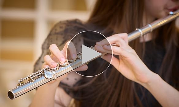 Amazon | BQKOZFIN フルート 16穴 木管楽器 Cキー 初心者セット