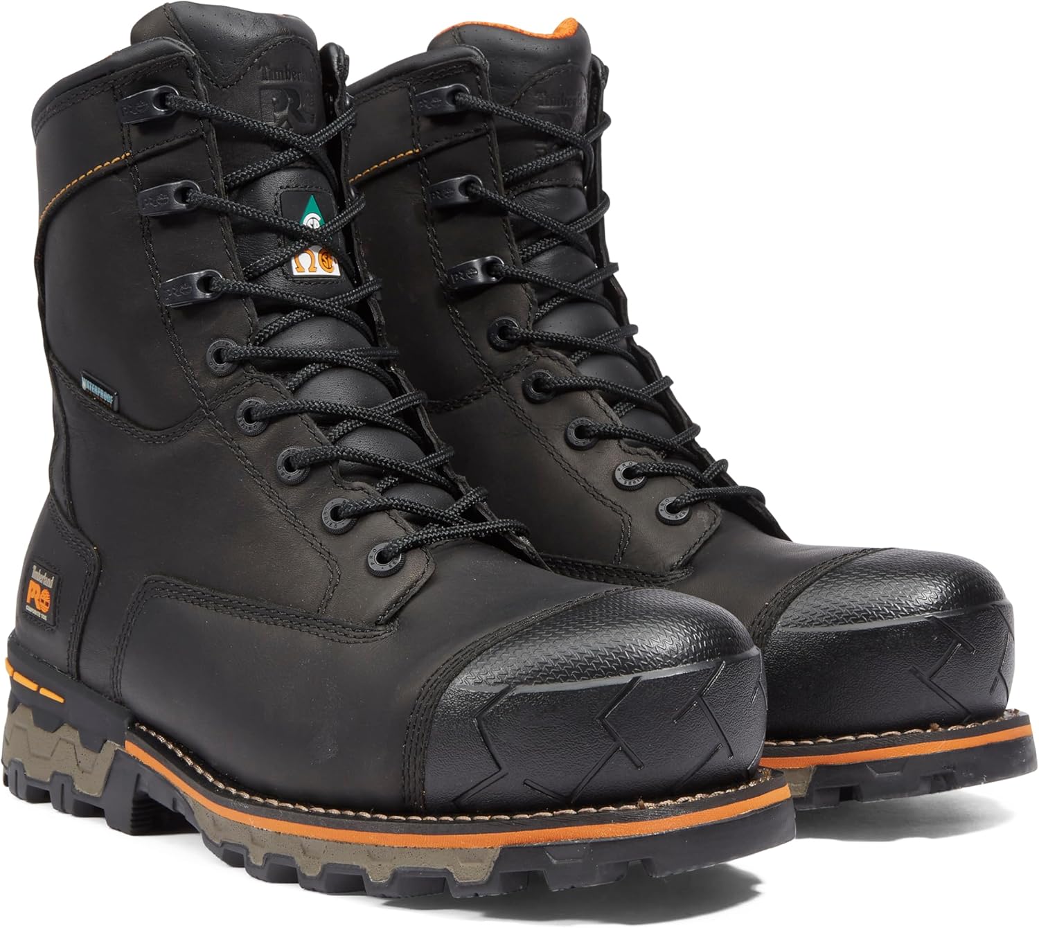 Timberland PRO Men's Boondock 8" Composite Toe Puncture Resistant Waterproof Industrial Boot - Image 2