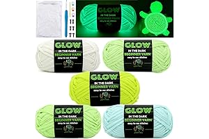 5PCS JoyTag Yarn for Glowing Crochet Joy & Fun