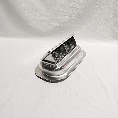 Miniatura 3 de Ventilación de techo de remolque Ventilación de techo de aluminio de alto perfil de flujo de aire RV con mango de varilla de junta