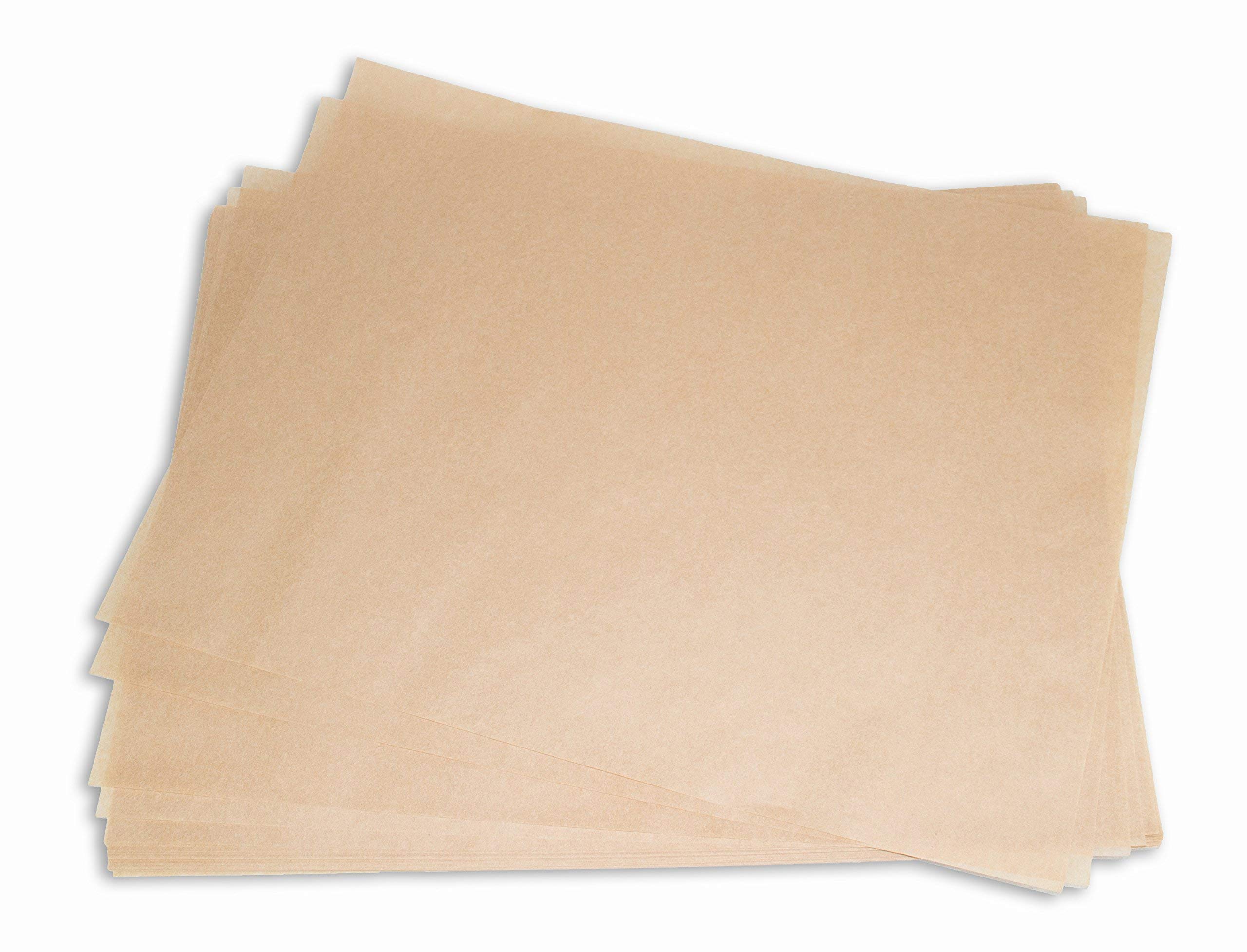 2DAYSHIP Quilon pergamena carta da forno, fogli, non sbiancato marrone, 30,5 x 40,6 cm, 200 pezzi