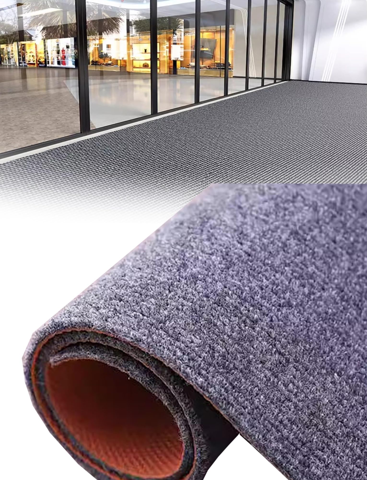 Tapis de sol insonorisant, épais et antidérapant, pour bureau, chambre à coucher, maison, usage commercial