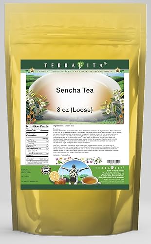 Sencha té (Loose) (8oz, zin 510049), 8 onzas, 3