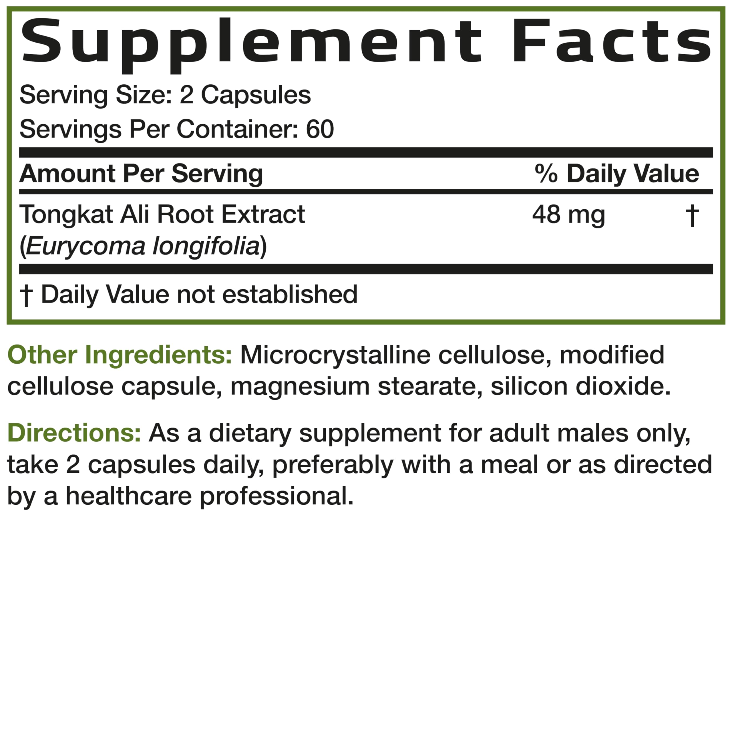 Bronson Longjack Tongkat Ali Extra Strength, 120 Vegetarian Capsules — Amazon image 6