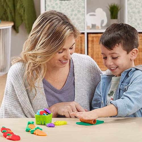Miniatura 7 de Play-Doh Juego de herramientas para hacer crecer tu jardín hecho con plásticos sostenibles, 20 accesorios, 8 colores, juguetes para niños y niñas de