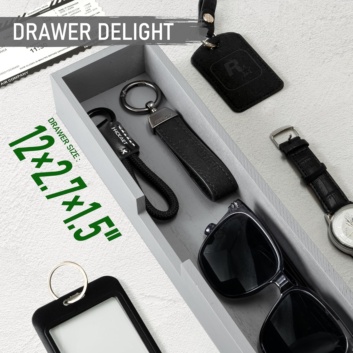 Rebee Vision 14インチ キーホルダー 壁掛け(グレー)