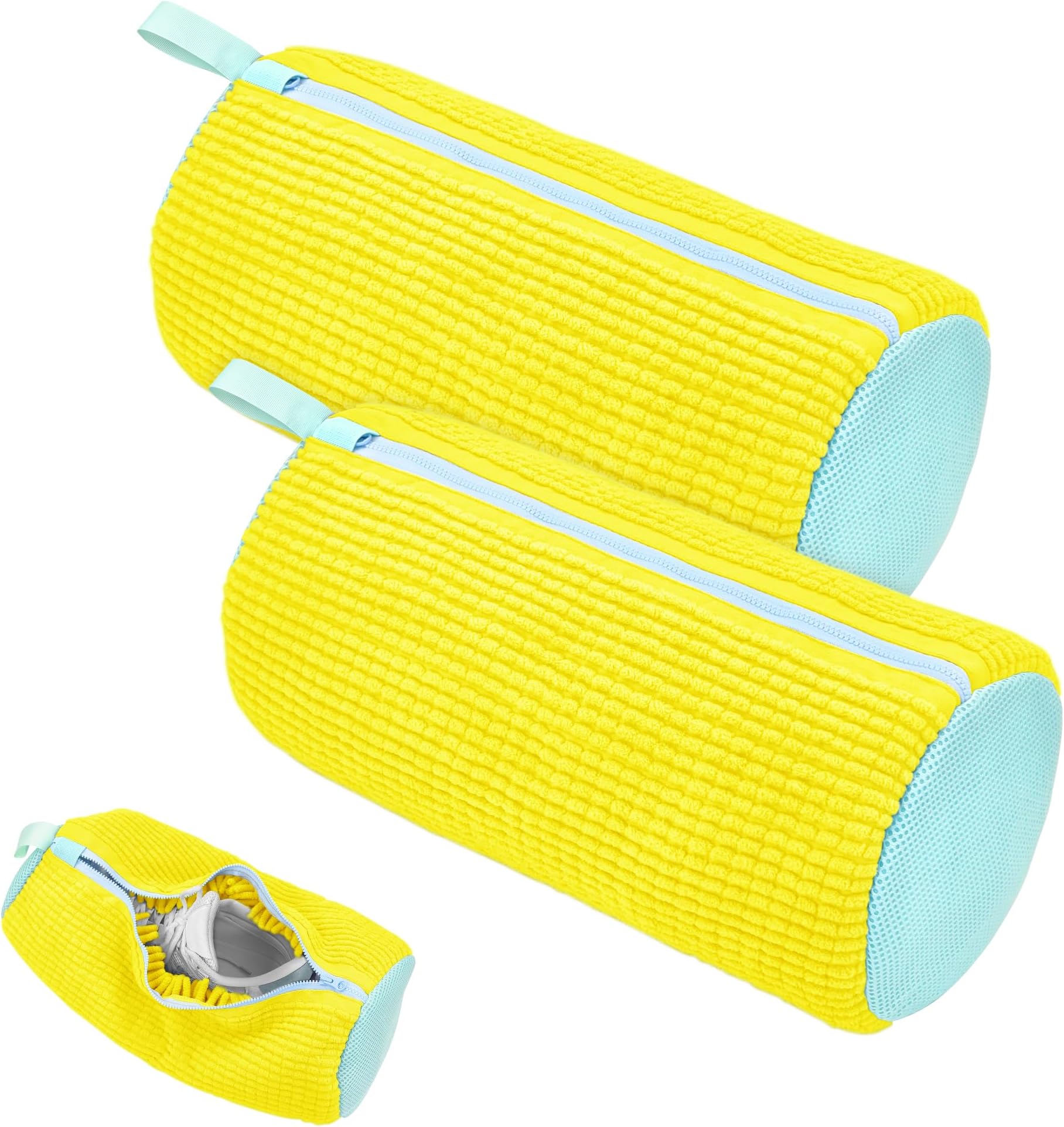 2 Stück Schuh-Waschbeutel - Wiederverwendbare Wäschesäcke Für Waschmaschine