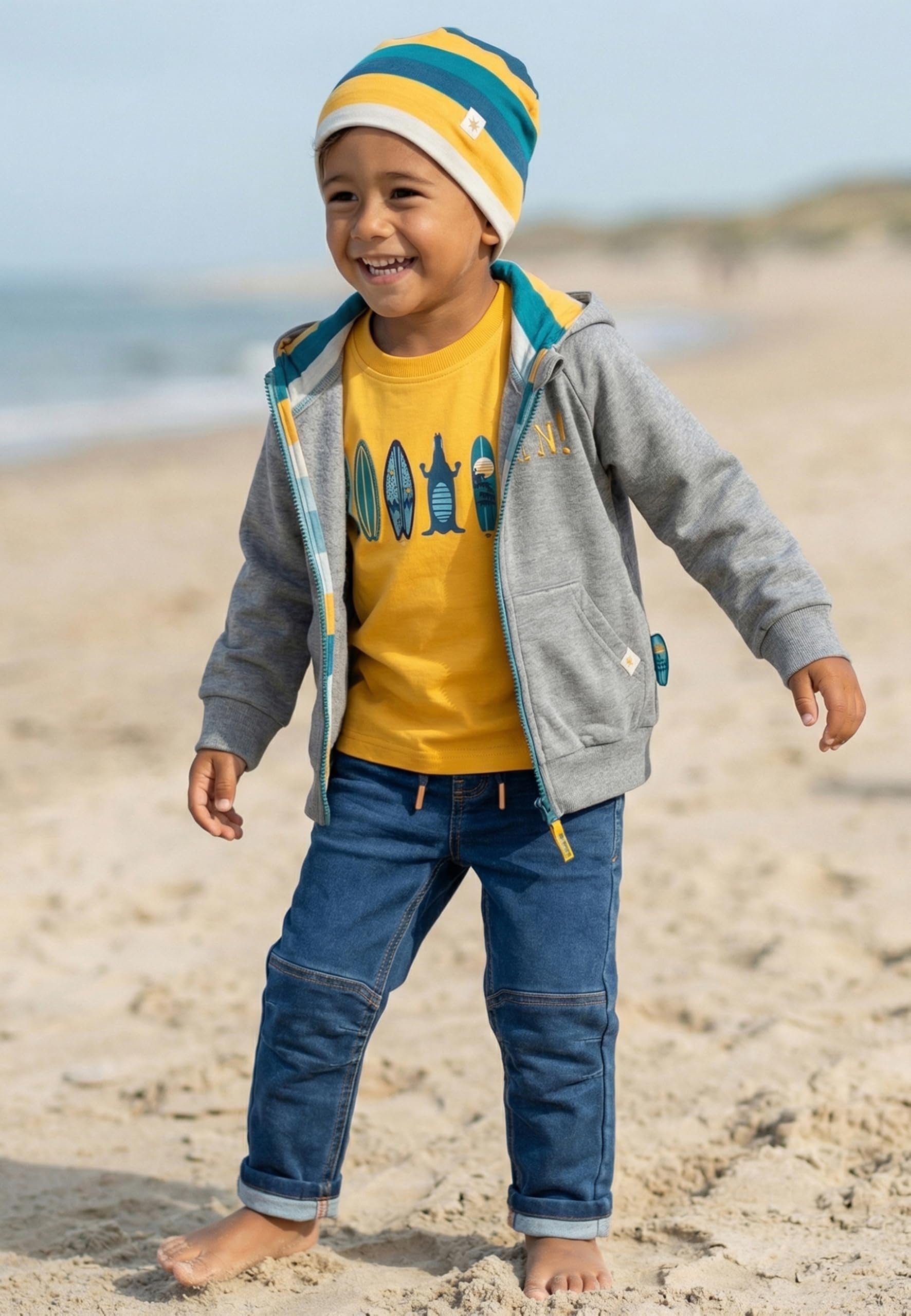 Sigikid Jungen Sigikid Kinder Sweatjacke für Jungen in Den Größen 98 Bis 128 Sweatjacke (1er Pack)