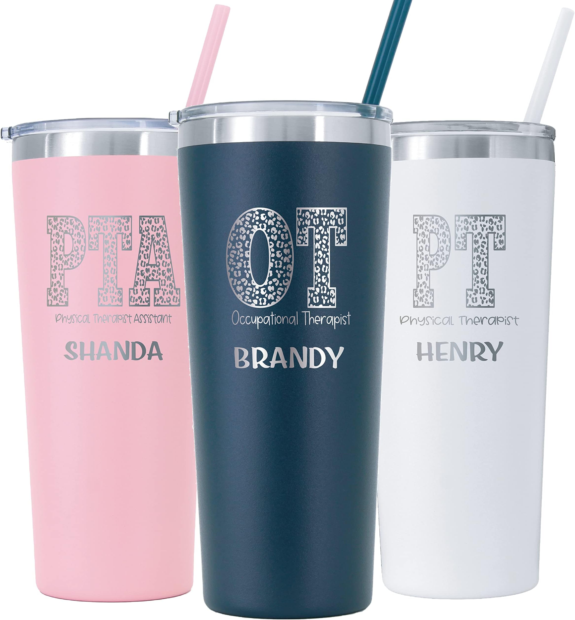 AVITO 22 oz Physical Therapist Gift Laser Engraved