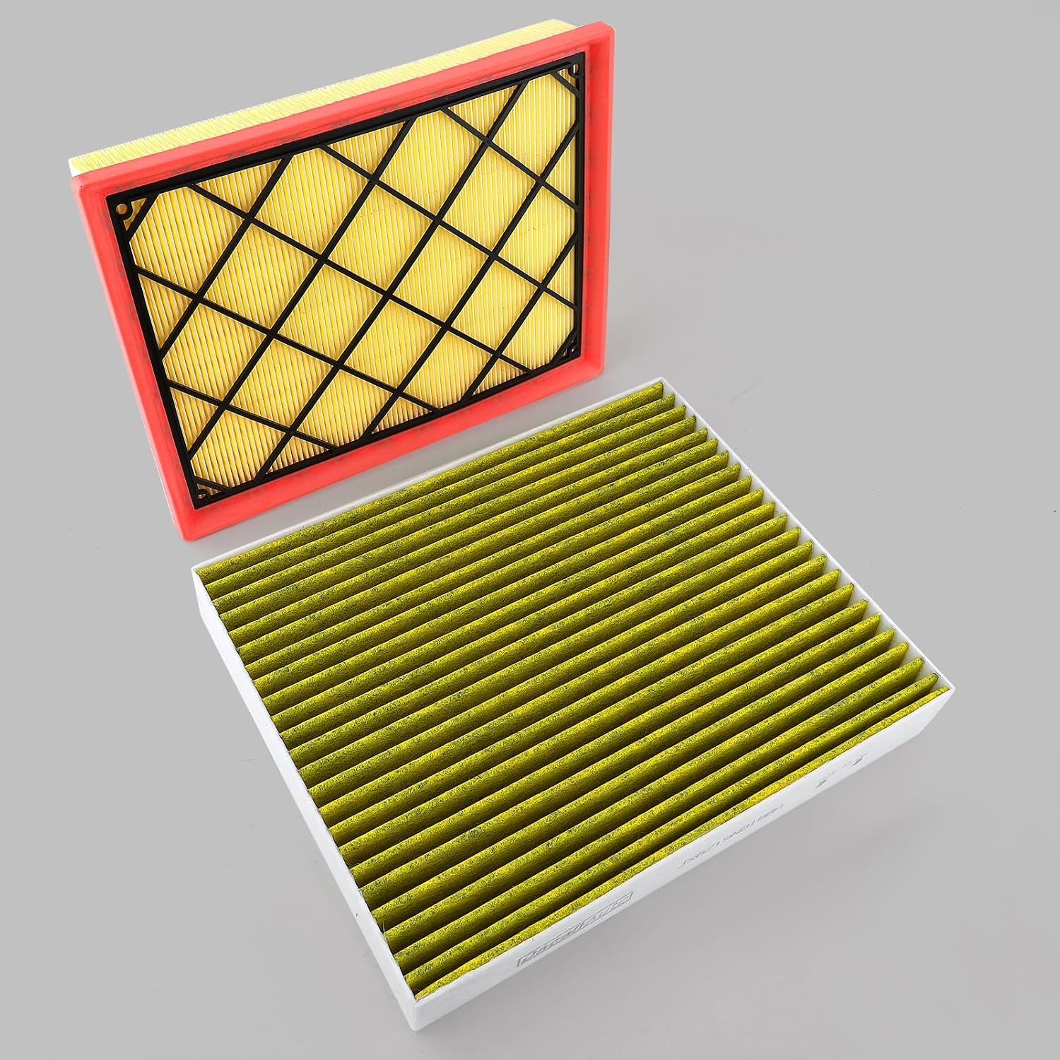 Engine & Cabin Air Filter Set for Ford Escape 1.5L/2.0L (2020-2022), for Bronco Sport 1.5L/2.0L (2021-2025), for Maverick (2022-2024); (Not fit Hybrid); Replace JX6Z19N619BA, JX6Z9601A, FP89