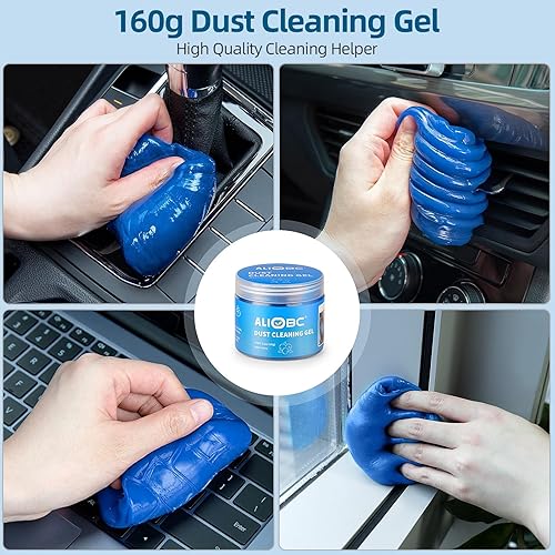 Miniatura 6 de Aspiradora de automóvil, 100 W22 Kpa30 minutos, mini aspiradora portátil inalámbrica de mano de alta potencia, pequeño extractor recargable con gel