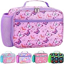 RHCPFOVR Kids Lunch Bag - Insulated Lunch Box for Boys Girls,Washable Lunch Bag and Reusable Toddler Leak-proof Lunchbox for School and Daycare