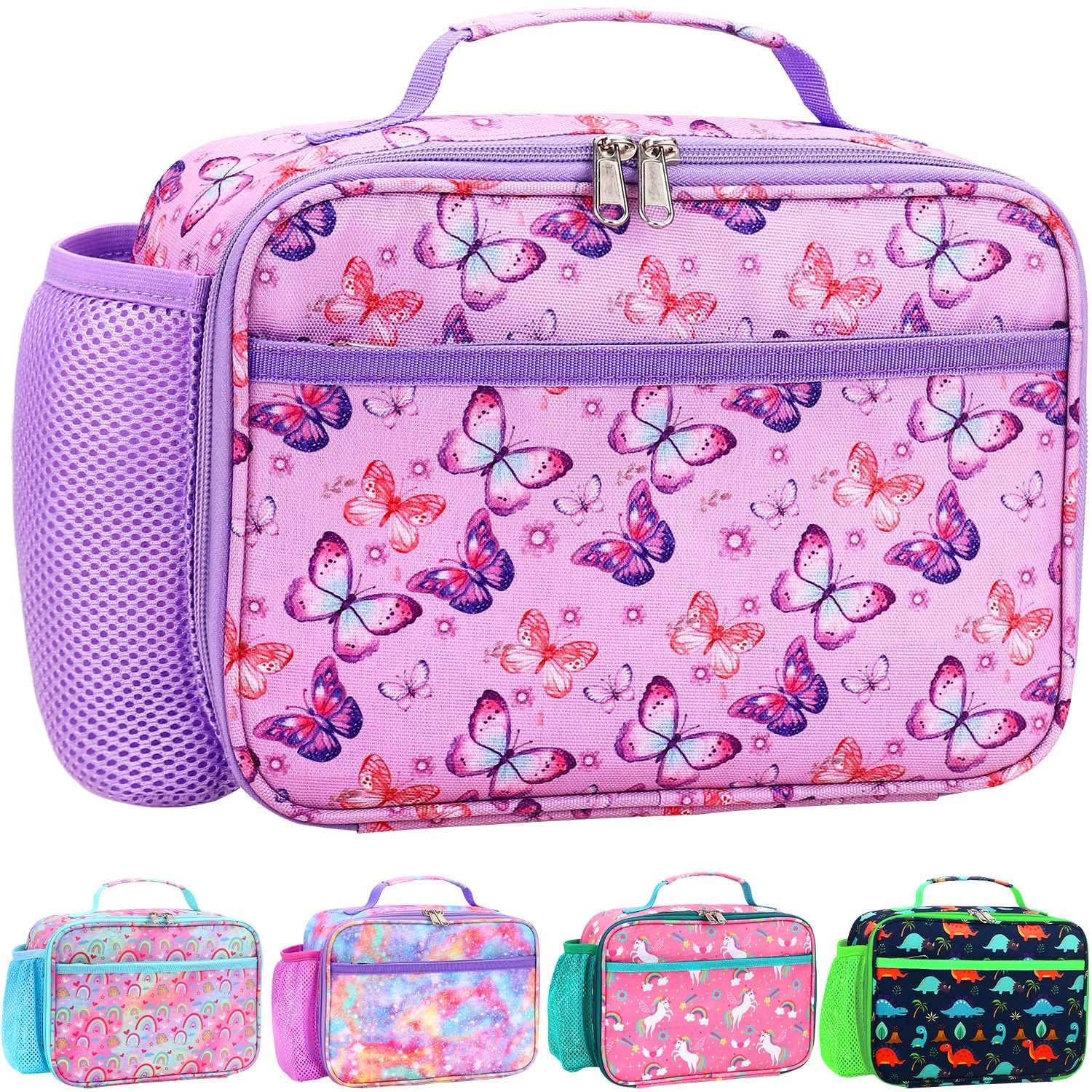 RHCPFOVR Kids Lunch Bag - Insulated Lunch Box for Boys Girls Washable Lunch Bag and Reusable Toddler Leak-proof