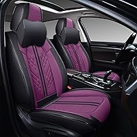 Vista 9 de GXT Bench Seat Cover, Premium Faux Leather Bench Seat Covers for Trucks - Universal Fit for Most Sedans SUV Pick-up Truck, Durable for Long Lasting