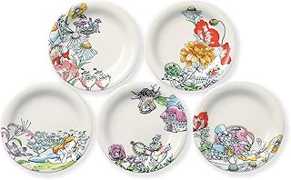 Disney ディズニー 不思議の国のアリス 小皿５枚セット D-AL01 29789