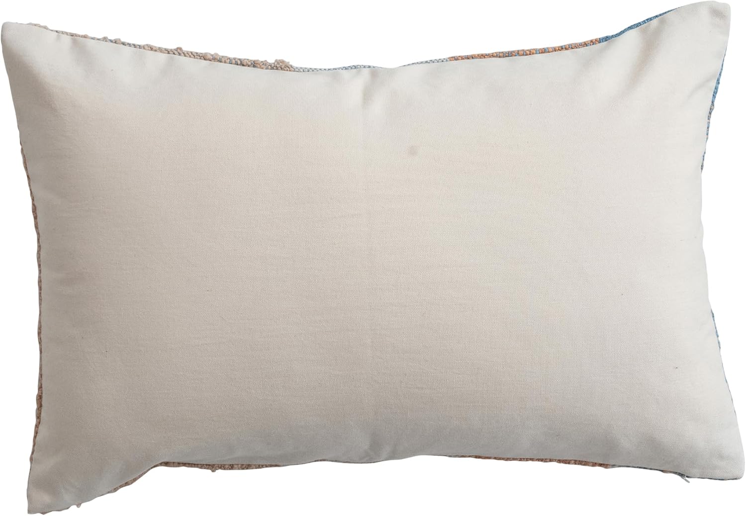 Creative Co-Op, Multicolor Indoor/Outdoor Woven Fabric Pillow with Tufting, Embroidery, and Insects