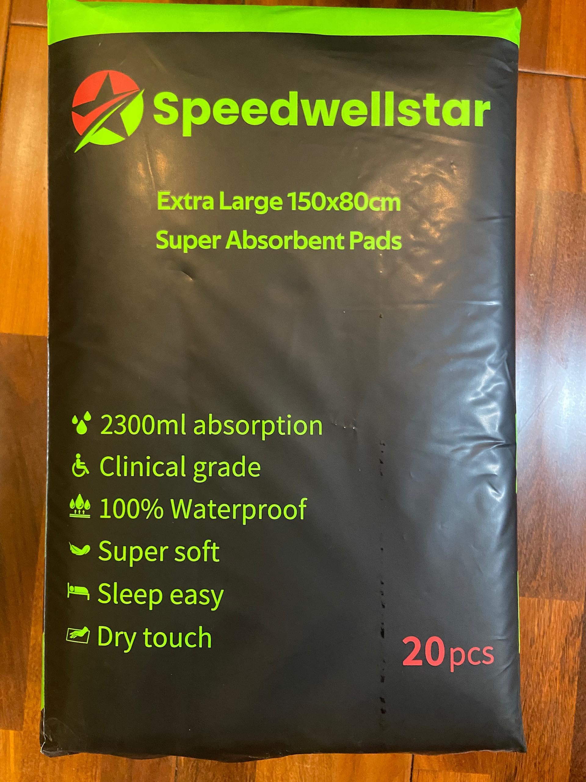 Traverse per cani extra large 150 x 80 cm super assorbenti 2300 ml – Grado veterinario confezione da 20 di Speedwellstar