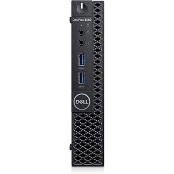 Dell Optiplex 3060 2 4 Ghz Mini Pc Noir Mini Pc Ordinateur De Bureau 3 10 Ghz 8e Generation De Processeurs Intel Core I3 I3 8100t 4 Gb 500 Gb Windows 10 Pro Amazon Fr Informatique