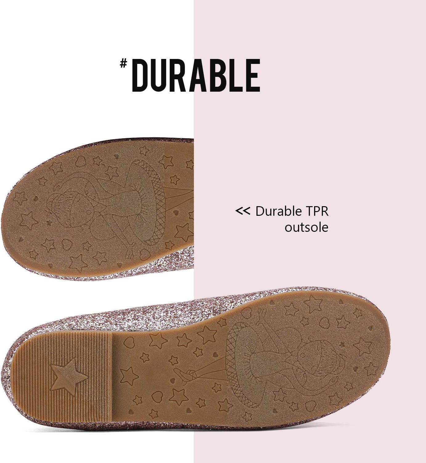 Dream Pairs Girls Ballerina Dress Shoes Mary Jane Flats - Image 7