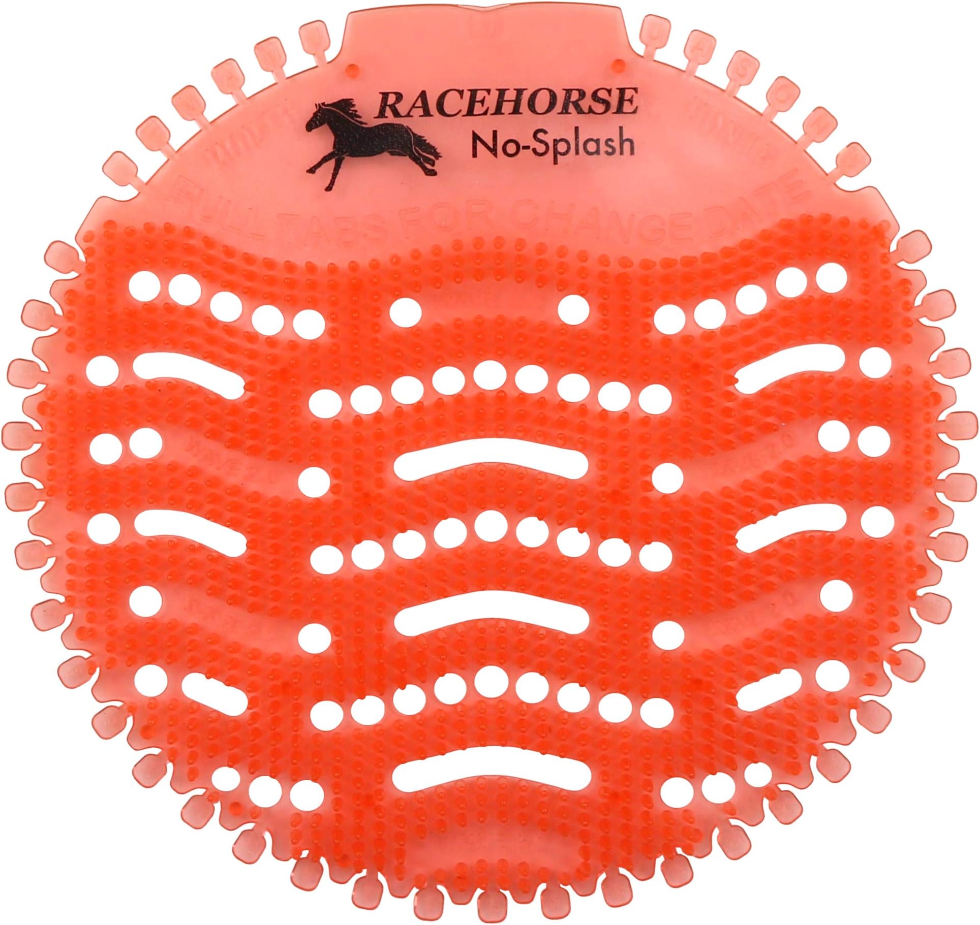 Racehorse Splash-Reducing Urinal Screen and Deodorizer, Citrus Scent (20-Pack)