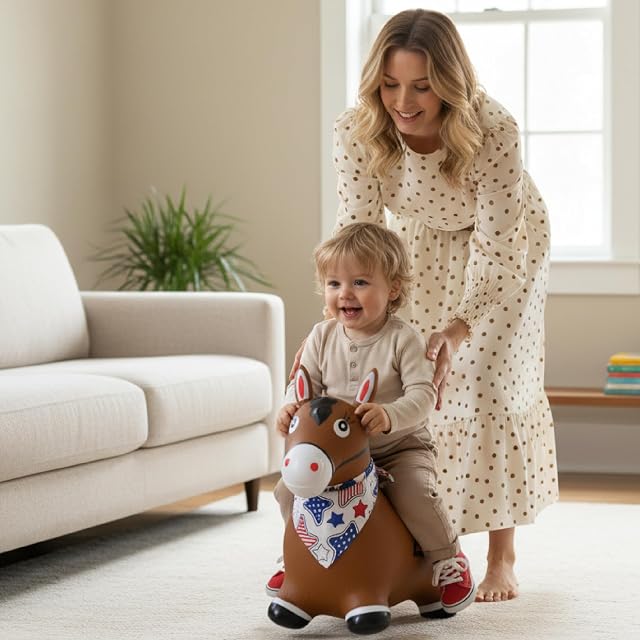 Foto 8 de 8 de SUN BABY Saltador Hinchable para Niños hasta 45 Kg sin BPA, de 1 año