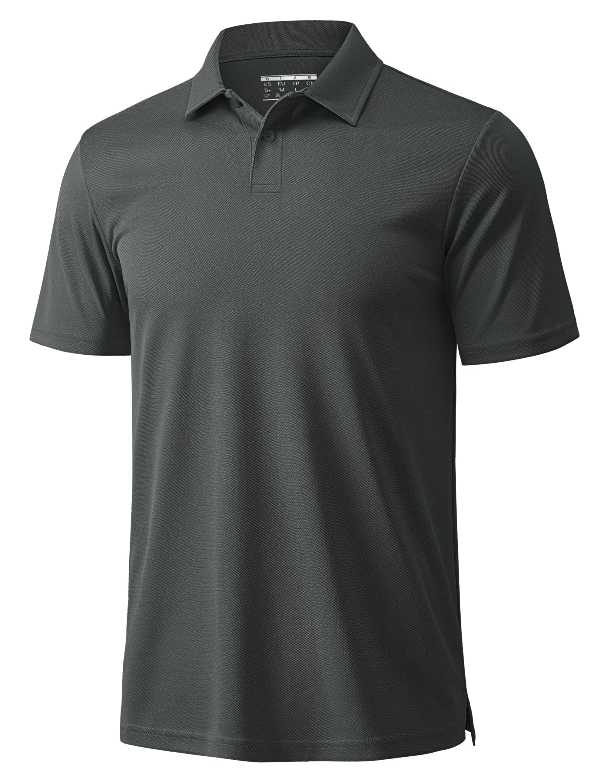 MAGCOMSEN Men's Polo Shirts Dry Fit Breathable Moisture Wicking Golf Casual | Quick Dry, Lightweight, Stretchy, Soft, Collared, Golf, Work, Athletic,